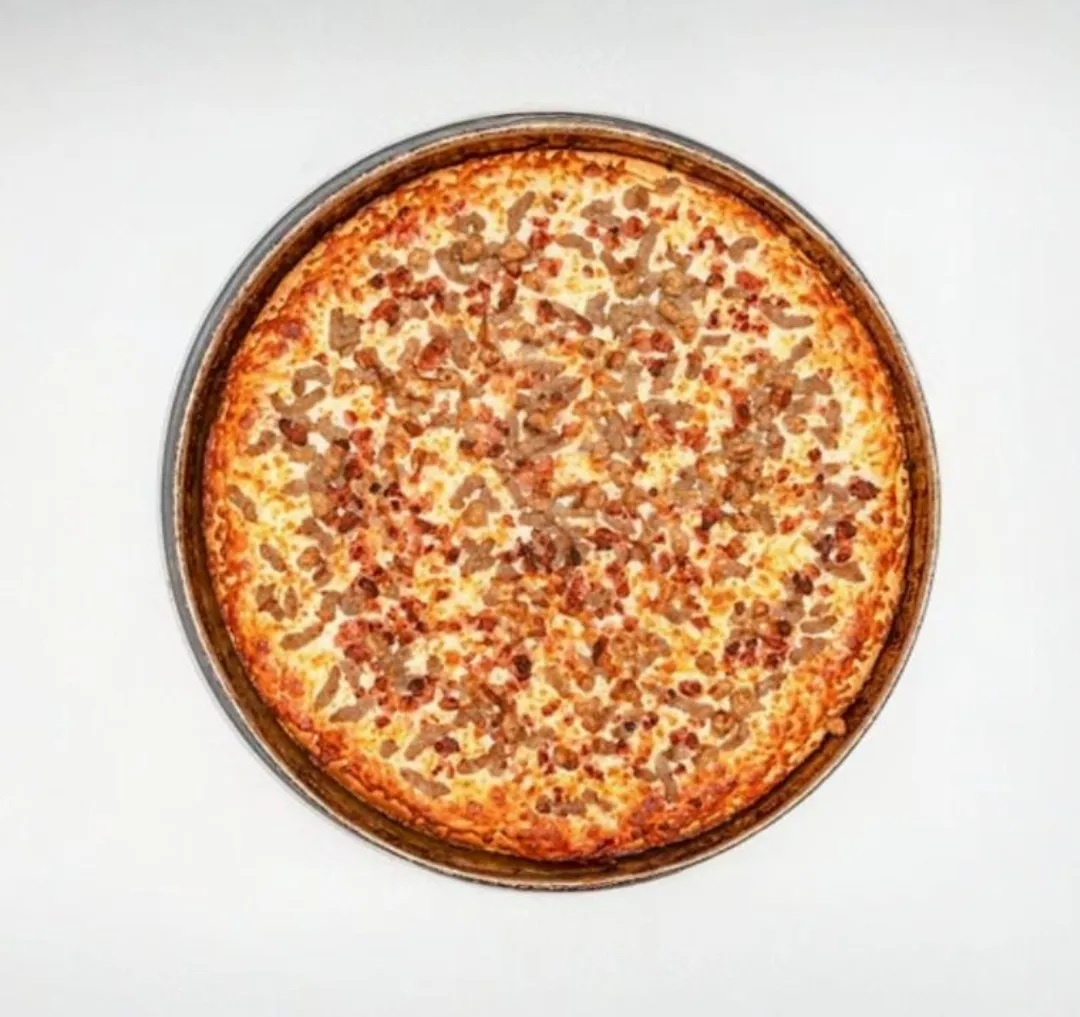 Meat Lovers Pizza at V Trail Pizza in Clareview, Edmonton, AB